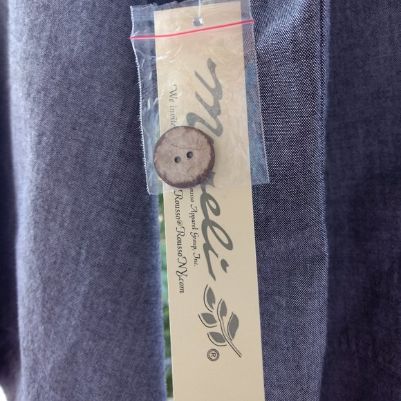 Button Up Top Blouse Embroidered - Picture 5 of 14